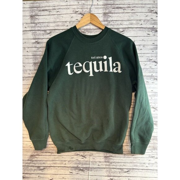 Russell Other - Tori Amos Tequila Bottle Green Sweatshirt Crew Neck Pull On Men's Medium